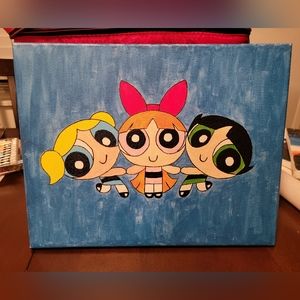 Acrylic paint on canvas